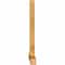 Ekena Millwork Portland Rough Sawn Timber Gable Bracket, Western Red Cedar, 96"W x 48"H x 4"D x 4"F, 12/12 Pitch GBW096X48X0404POR00RWR - alternate 5